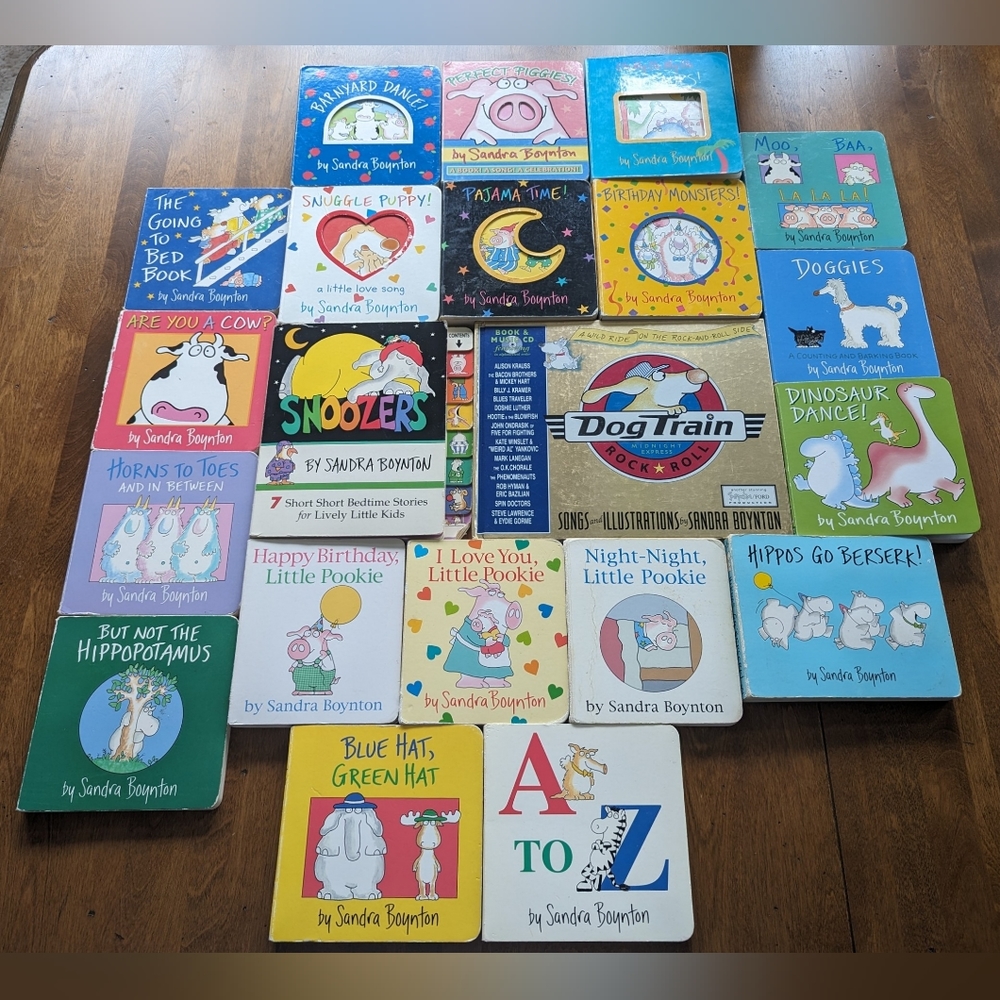 Huge Lot of 20 Sandra Boynton Books